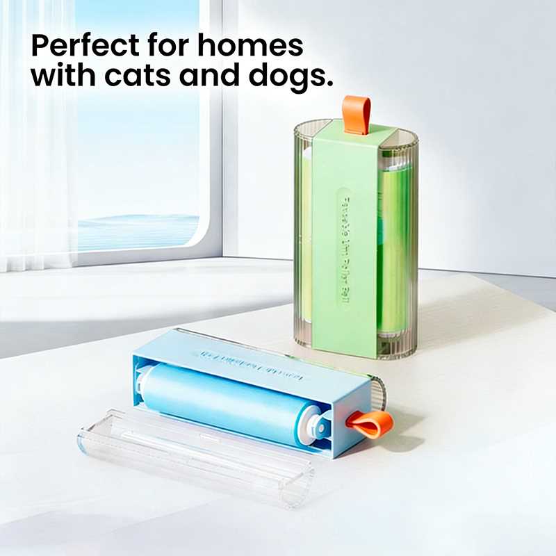 Reusable Pet Hair Remover Roller – Washable Lint Cleaner for Clothes & Furniture