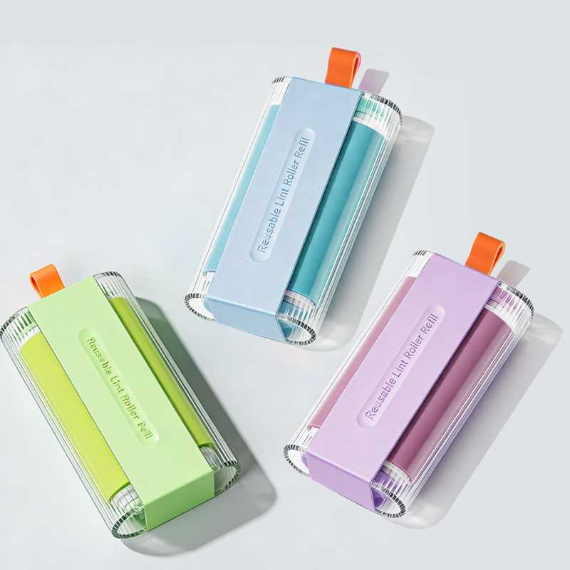 Reusable Pet Hair Remover Roller – Washable Lint Cleaner for Clothes & Furniture
